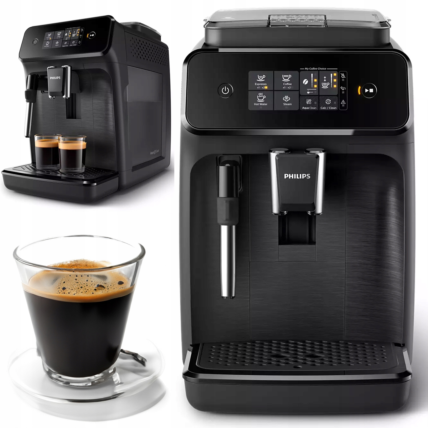 Philips EP1220/00 automatický espresso kávovar 1500 W čierny